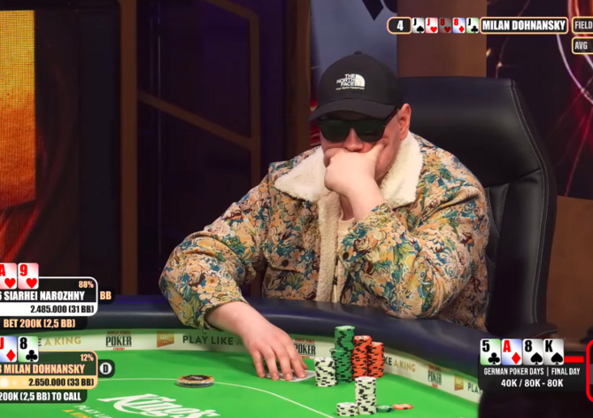 King's GPD: Milan Dohnanský v dealu Main Eventu GPD €300K GTD, titul jede do Běloruska