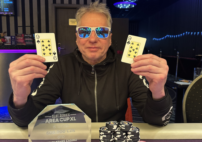 Rebuy Stars Plzeň Area: V pondělním Area Cupu XL vyhrál Polák Klimczak