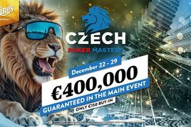 King's: Pondělí je prvním hracím dnem Czech Poker Masters €400K GTD