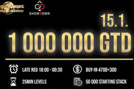 Showdown: Ve čtvrtek turnaj o milion! Kvalda už ve středu