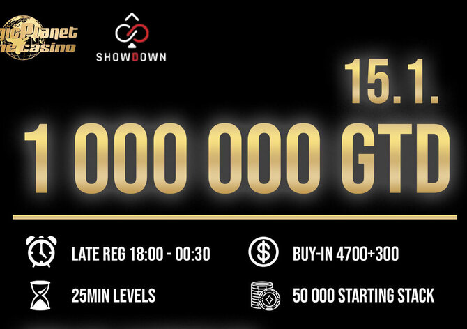 Showdown: Ve čtvrtek turnaj o milion! Kvalda už ve středu