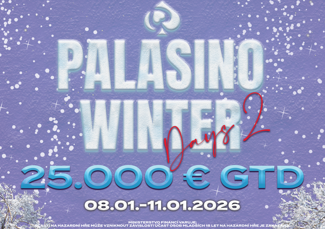 Palasino Winter Days €25.000 od čtvrtka na Hatích