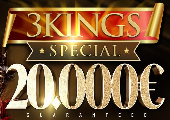 Banco Bratislava: V sobotu v Bancu 3Kings Special €20K GTD se skvělou akcí!