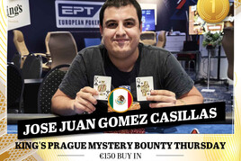 Hilton: Čtvrteční Mystery Bounty ovládl mexický runner-up ME WSOPC Casillas, Petr Bulíř byl stříbrný