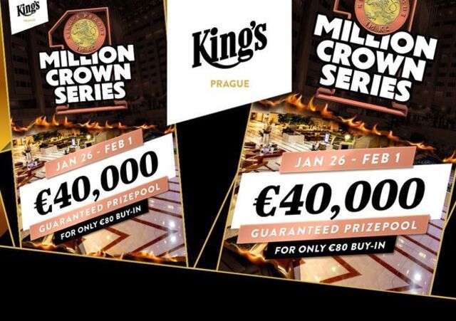 Hilton: Tento týden se v King's Prague bude hrát 1Million Crown Series €40K GTD
