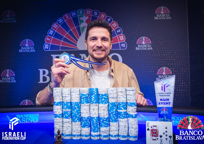 Banco Bratislava: Šampionem Israeli Federation Cupu se stal Haim Struol, Jakub Vašíček sedmý