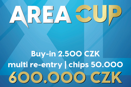 Rebuy Stars Plzeň Area: V pondělí na Borech Area Cup XL 600K GTD