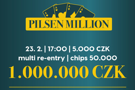 Rebuy Stars Plzeň Area: V pondělí se v Plzni bude hrát o nejméně 1.000.000 Kč!