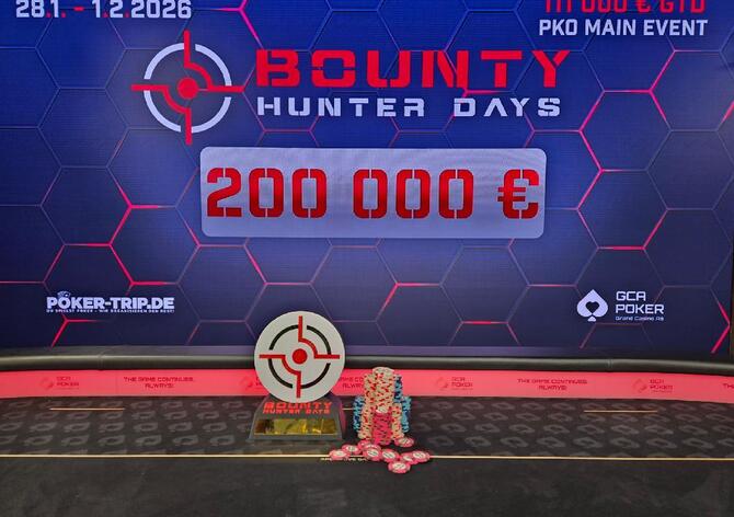 GC Aš: Český hráč "David" runner-upem Main Eventu BHD €111K GTD