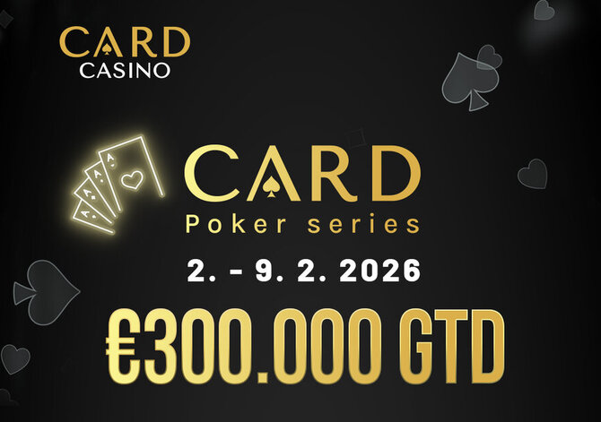 Card Casino Šamorín: Card Poker Series €300K GTD od úterý v Cardu