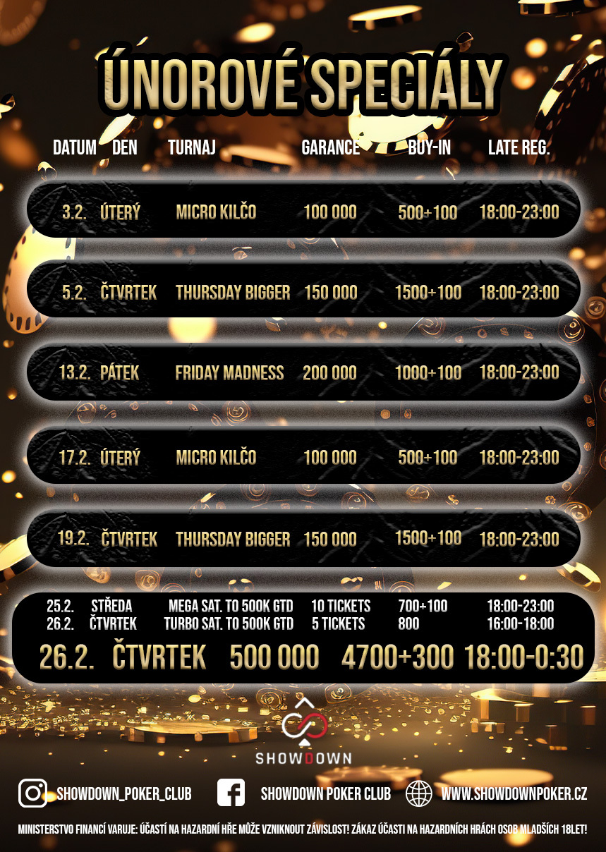 únorové speciály únorové speciály