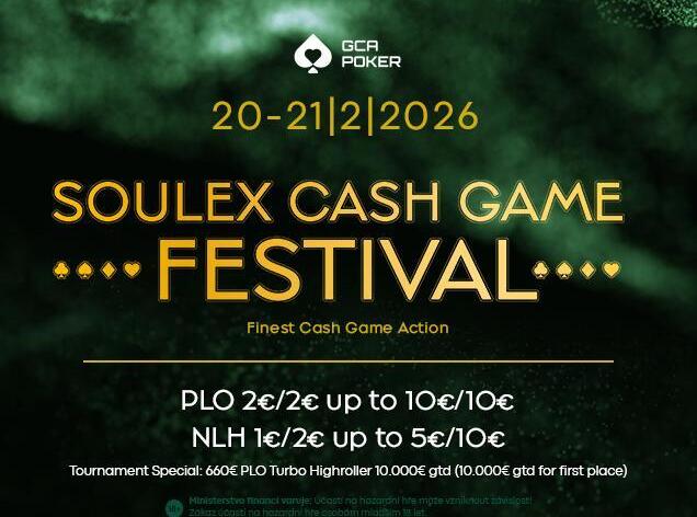 GC Aš: Tradiční eventy okořeněné o PLO Turbo Highroller a Soulex Cash Game