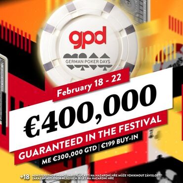 King's: Od středy na Rozvadově German Poker Days s Main Eventem €300K GTD