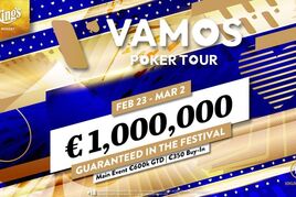 King's: Vamos Poker Tour s celkovou garancí €1M