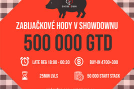 Showdown: Ve čtvrtek "zabijačka" o 500K! Kvalda už ve středu