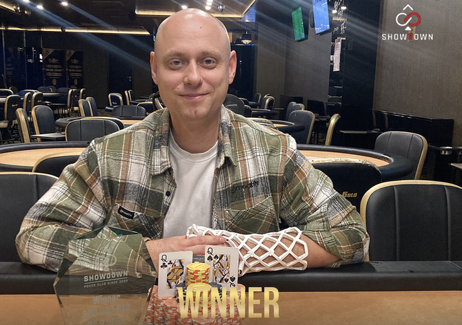 David Eiselt potvrzuje formu! Ovládl půlmilion v Showdownu!