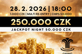 Casino Thermal: Otevíračka 250K GTD ve Varech už v sobotu!