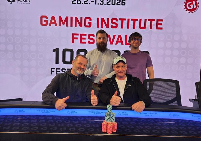 GC Aš GI: Lazer Gjergji v dealu Highrolleru, David Baloun postoupil v GI Main Eventu €60K GTD