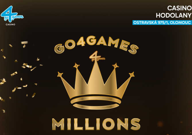 G4G Hodolany: Od čtvrtka v Olomouci Go4games Millions