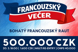Rebuy Stars Kladno: Francouzská trikolóra ovládne páteční večer v Oaze, hrát se bude o půl milionu!