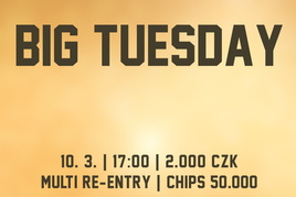 Rebuy Stars Kladno: Big Tuesday 600K GTD znovu v úterý v Oaze!