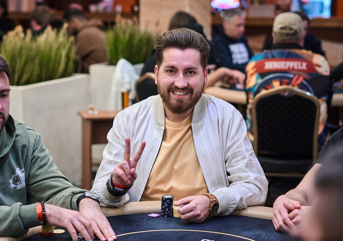 GC Aš: Dominik Martan ovládl úvodní flight Poker France Belgique Masters €100K GTD