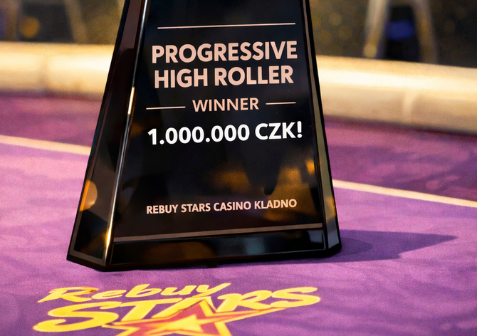 ŽIVĚ: RS Kladno - Progressive KO High Roller - 1M GTD