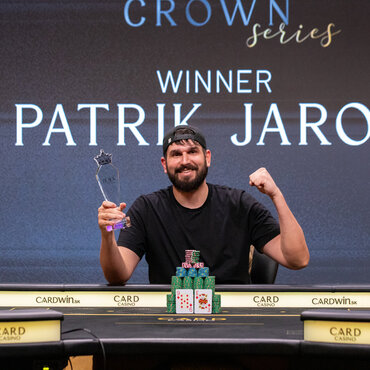 Card Casino Šamorín: Patrik Jaroš je šampionem Main Eventu Black Crown Series