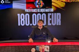 GC Aš: Vítězem Poker France Belgique Masters €100K GTD se stal český hráč "Michelin"