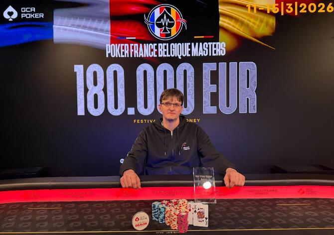 GC Aš: Vítězem Poker France Belgique Masters €100K GTD se stal český hráč "Michelin"