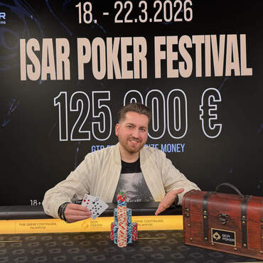 GC Aš: Dominik Martan kraloval v Isar Mystery Bounty eventu