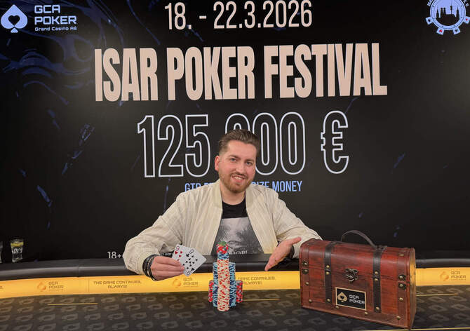 GC Aš: Dominik Martan kraloval v Isar Mystery Bounty eventu