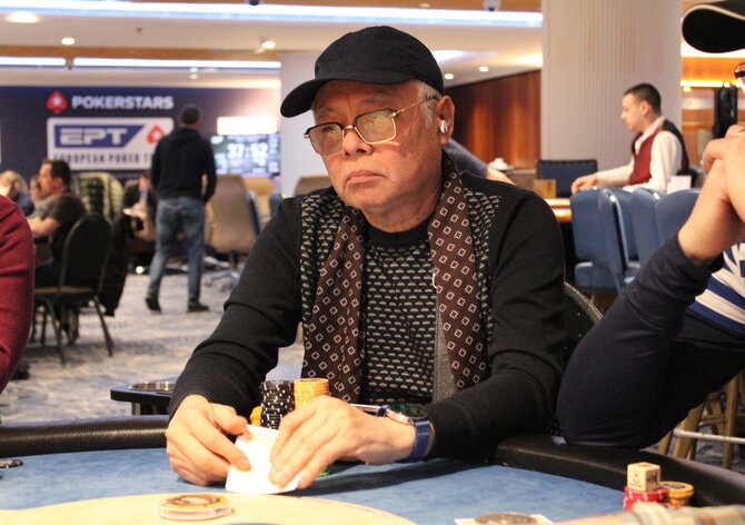 ČPT březen (Hilton) €40K GTD - Day 1B - Quan "ČauČau" Zhang na chipleadu