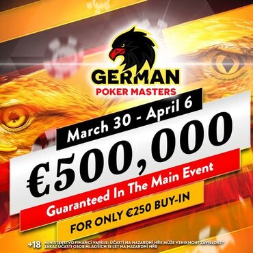King's: German Poker Masters s garancí €500.000 už od pondělí na Rozvadově