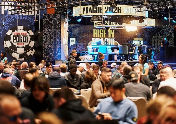 WSOPE v Hiltonu odstartovala. Kolečkář se Žižkou dnes zaútočí na náramek!