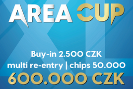 Rebuy Stars Plzeň Area: V pondělí na Borech Area Cup XL 600K GTD