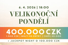 Rebuy Stars Plzeň Area: Speciální velikonoční nadílka v podobě turnaje 400K GTD v pondělí v Plzni