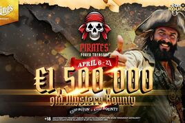 King's: Pirates Poker Treasure Mystery Bounty €1,5M GTD