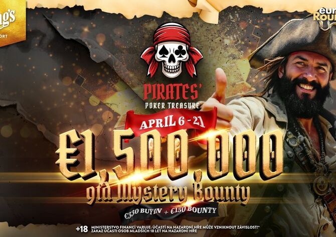 King's: Pirates Poker Treasure Mystery Bounty už od pondělí na Rozvadově
