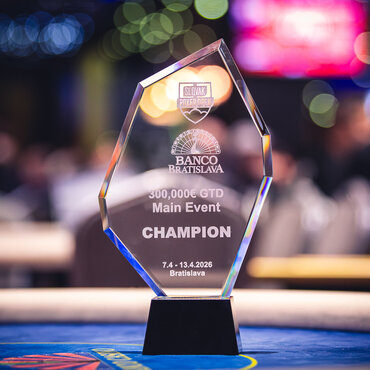 Banco Bratislava: Vynikající start Slovak Poker Open €300K GTD!