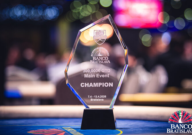 Banco Bratislava: Vynikající start Slovak Poker Open €300K GTD!