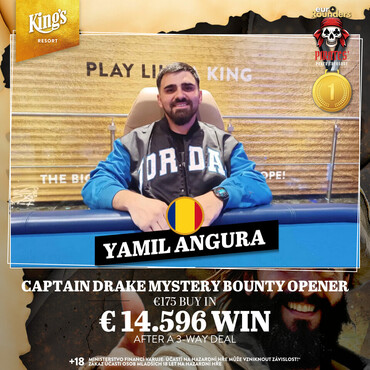 King's: Mezinárodní 3-way deal v dopláceném Captain Drake Openeru, titul pro Rumunsko