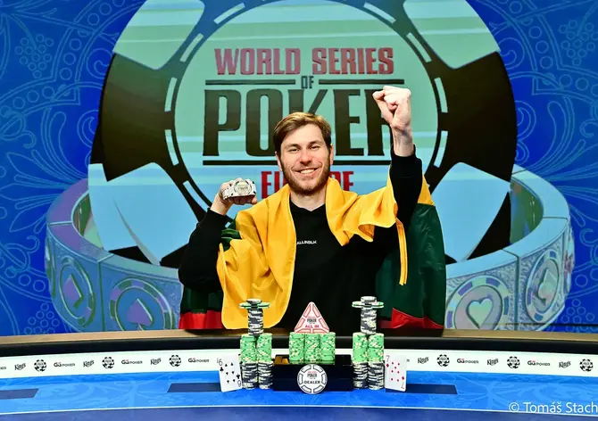 WSOPE: Prestižní titul z Main Eventu jede do Litvy!