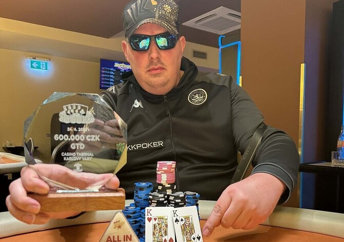 Casino Thermal: KV Král kraloval na domácím hřišti v Karlových Varech v 600K eventu