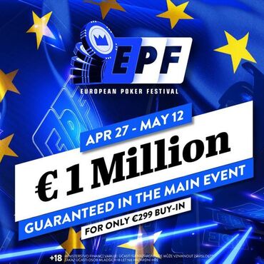 King's: European Poker Festival s Main Eventem €1M GTD ovládne King's Resort na dva týdny