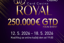 Synot: Online kvalifikace na Card Casino Royal do Šamorína!