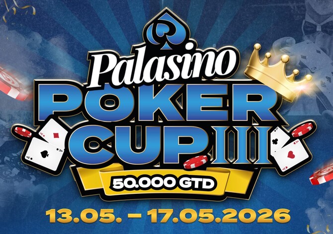 Palasino Poker Cup III: Na Hatích od středy €50.000 GTD!