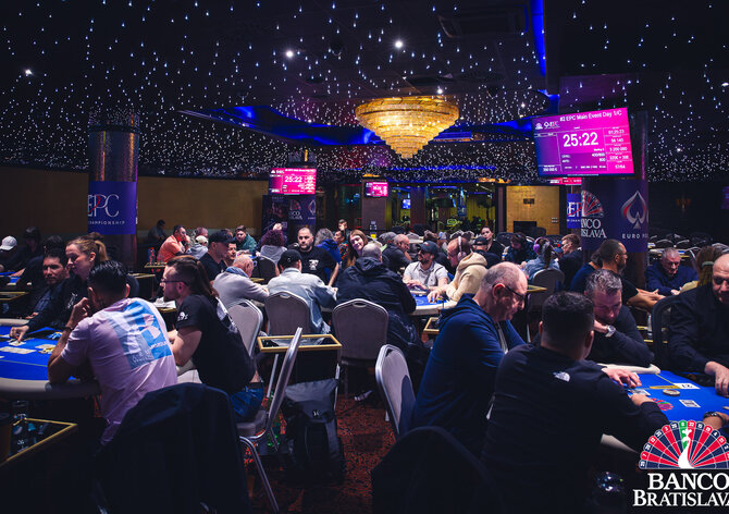 Euro Poker Championship €250K GTD: Zatím jen 32 hráčů v Day 2! Do garance chybí €182.000!