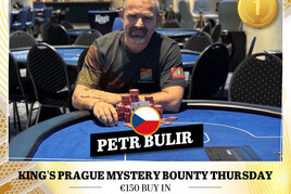 Hilton: Petr Bulíř ovládl čtvrteční Mystery Bounty event