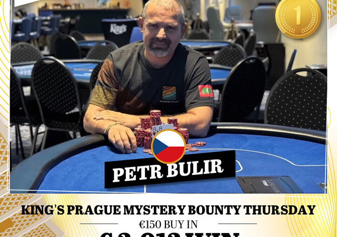 Hilton: Petr Bulíř ovládl čtvrteční Mystery Bounty event